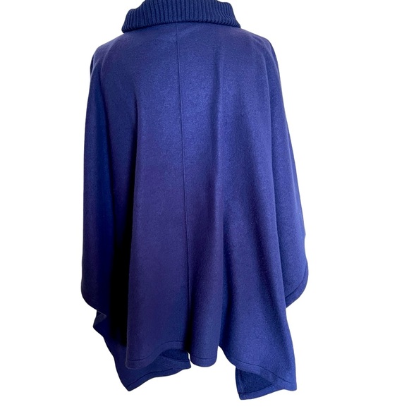 Lane Bryant Relaxed Sweater-collar Poncho/Cape Sz 26/28. NWT - Picture 4 of 10